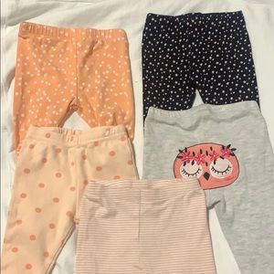 0-3 month old baby leggings